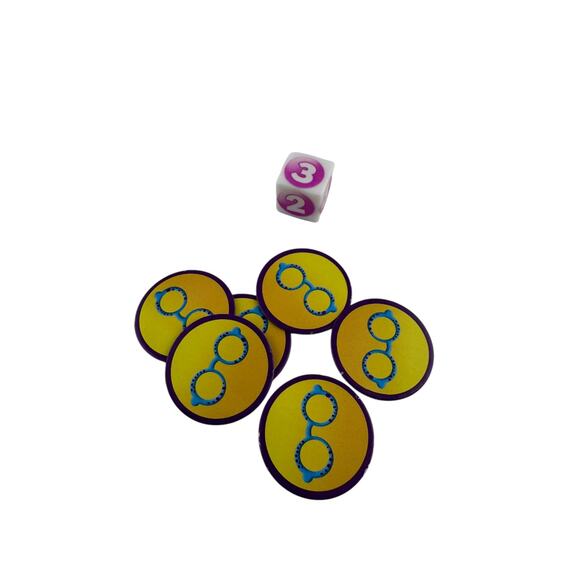 Googly Eyes Showdown Replacement Tokens & Die Goliath Games - Picture 1 of 2